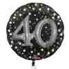 FOLYO BALON SPARKLING BIRTHDAY 40 YAŞ 81x81cm İKİLİ SET ANAGRAM MARKA