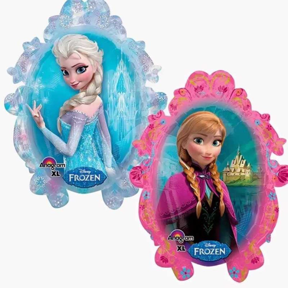 FOLYO BALON SUPERSHAPE FROZEN ANNA & ELSA 63X78CM ANAGRAM MARKA