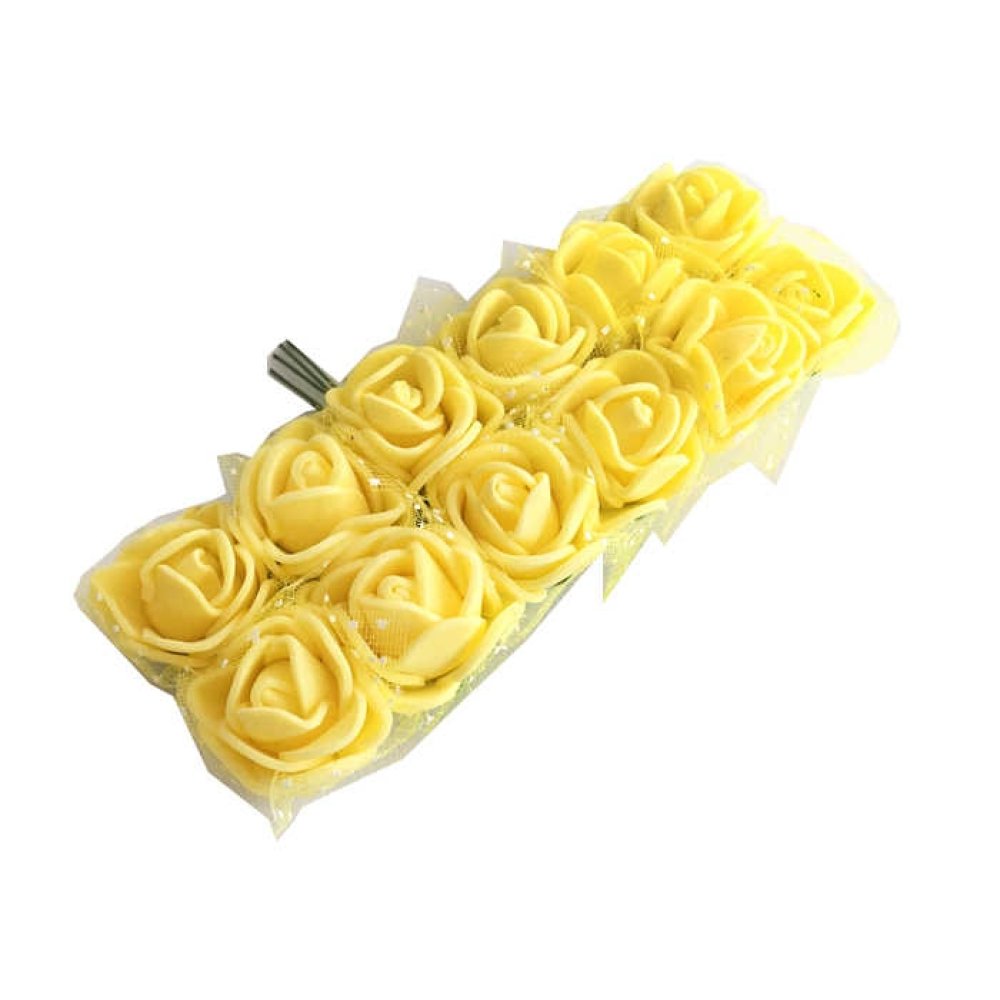 GÜL LATEKS TÜLLÜ SARI PK:144 KL:100