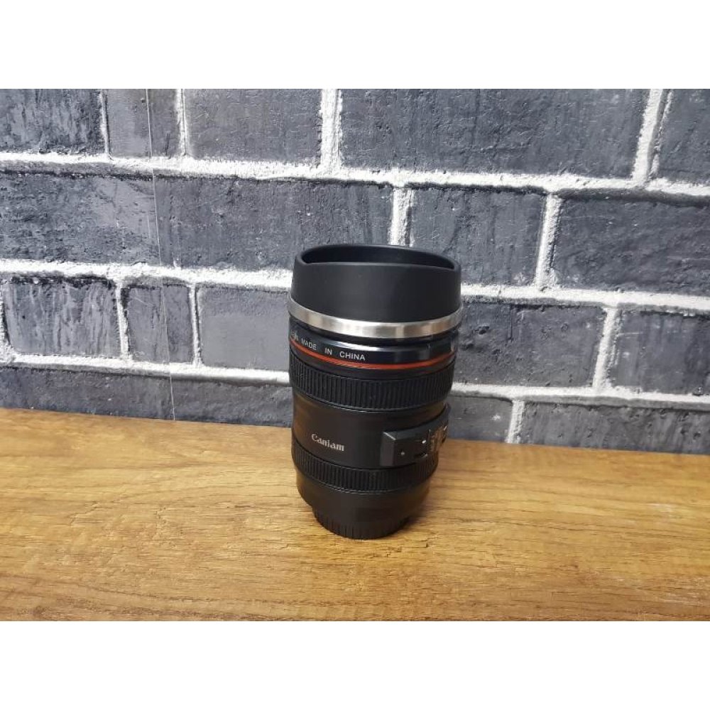 İçi Çelik Objektif Termos Bardak