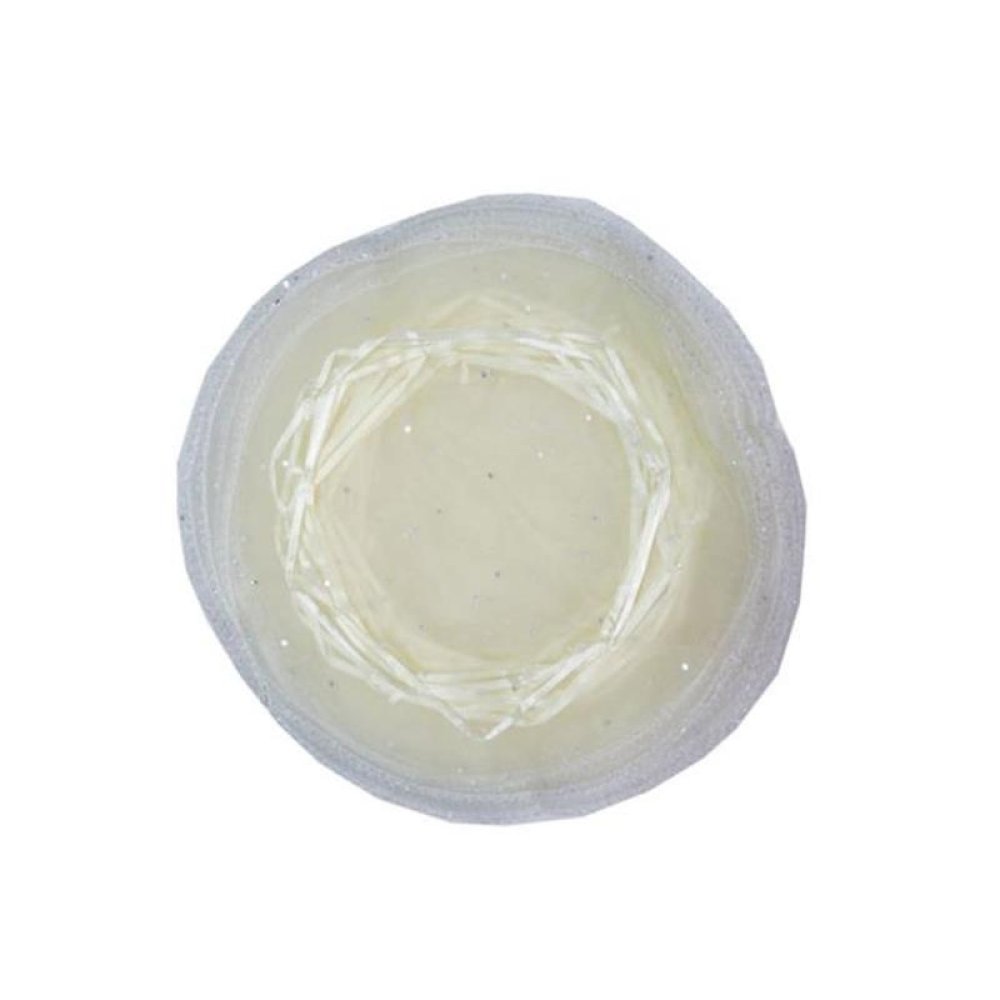 İpli Yuvarlak Kırmızı Renkli Kına Kesesi 100'lü 26 cm