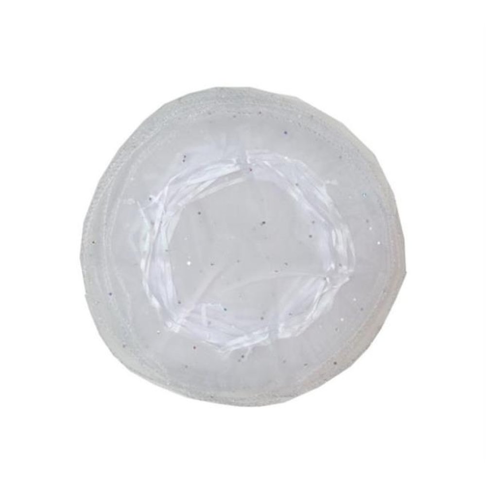 İpli Yuvarlak Kırmızı Renkli Kına Kesesi 100'lü 26 cm