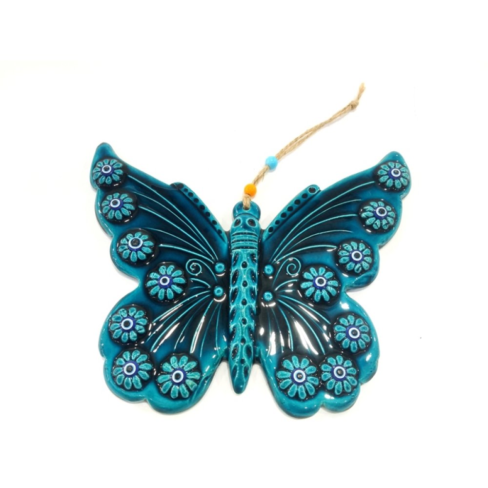 Kelebek Tasarım Büyük Boy Duvar Süsü