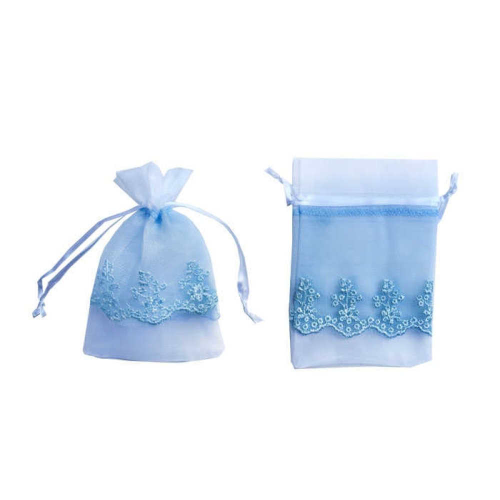 KESE ORGANZE ÜSTÜ SATEN TÜLLÜ MAVİ 9x14 20-100