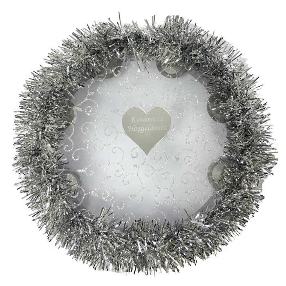 Kınamıza Hoşgeldiniz Simli Metalize Tef