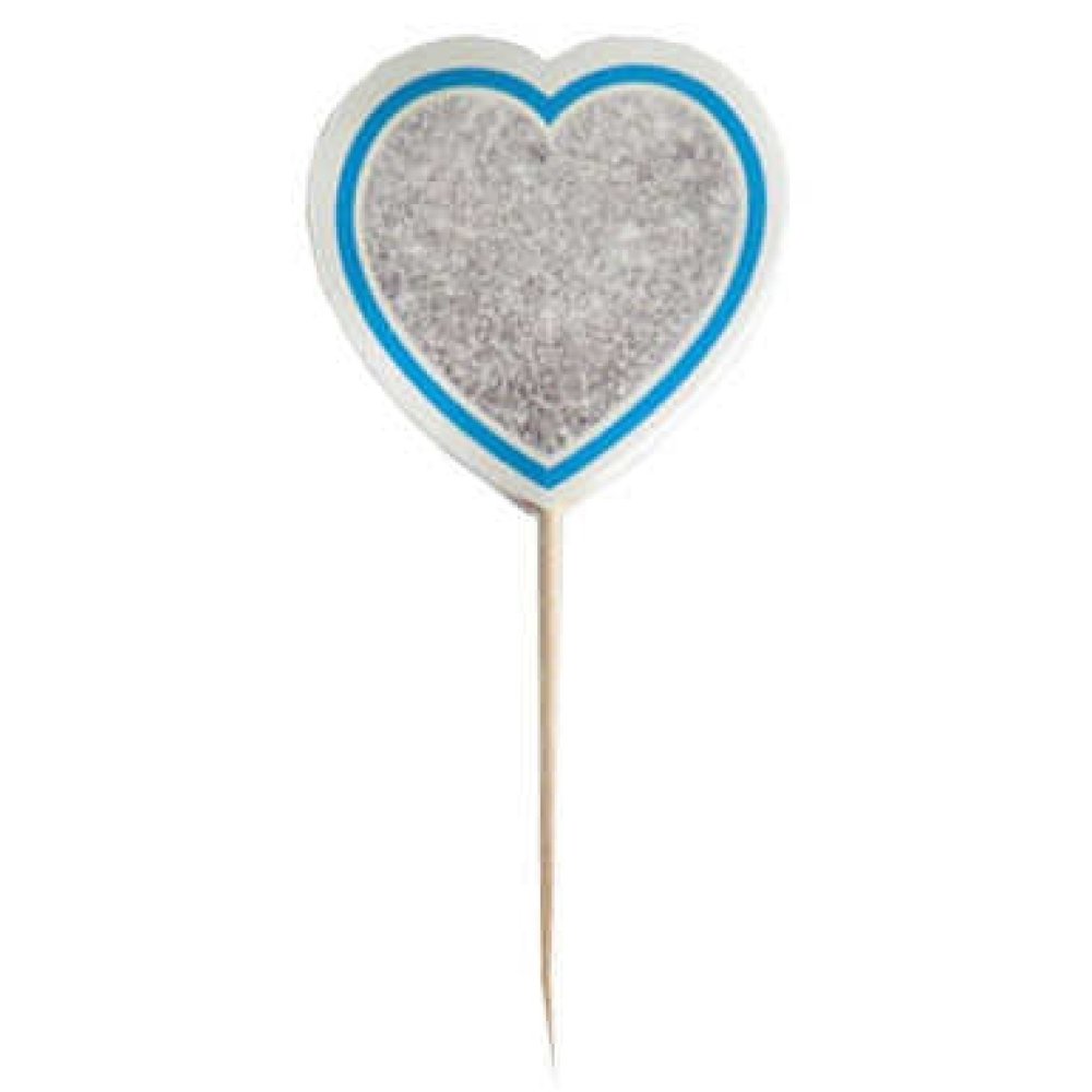 KÜRDAN EVADAN KALP GÜMÜŞLÜ MAVİ PK:10 KL:50