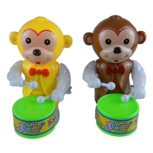 Kurmalı Davul Çalan Renkli Oyuncak