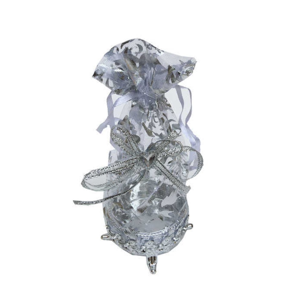 KUTU AYAKLI KESELİ KÜÇÜK BOY GÜMÜŞ P12-600