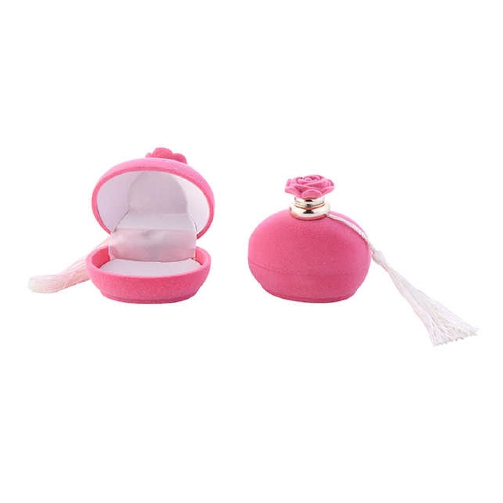 KUTU PARFUM ŞİŞE MODELİ VE GÜLLÜ PEMBE pk10-300