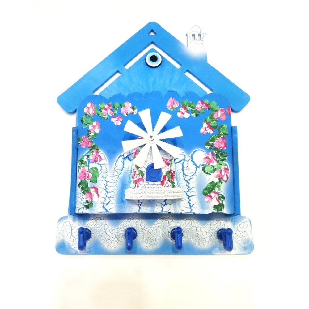 Marin Ev Şeklinde Anahtar Askılığı