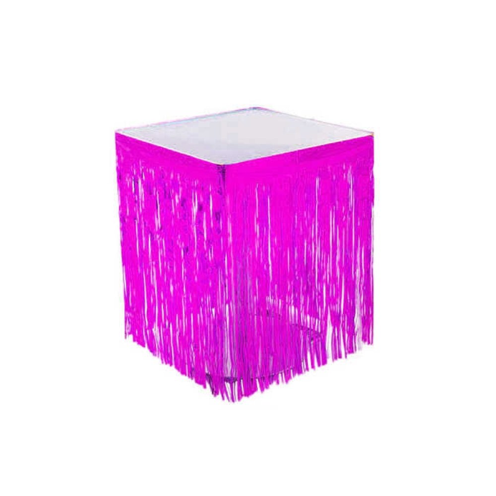 MASA KENARI ETEĞİ ve FONSÜSÜ METALİZE PEMBE P1-100