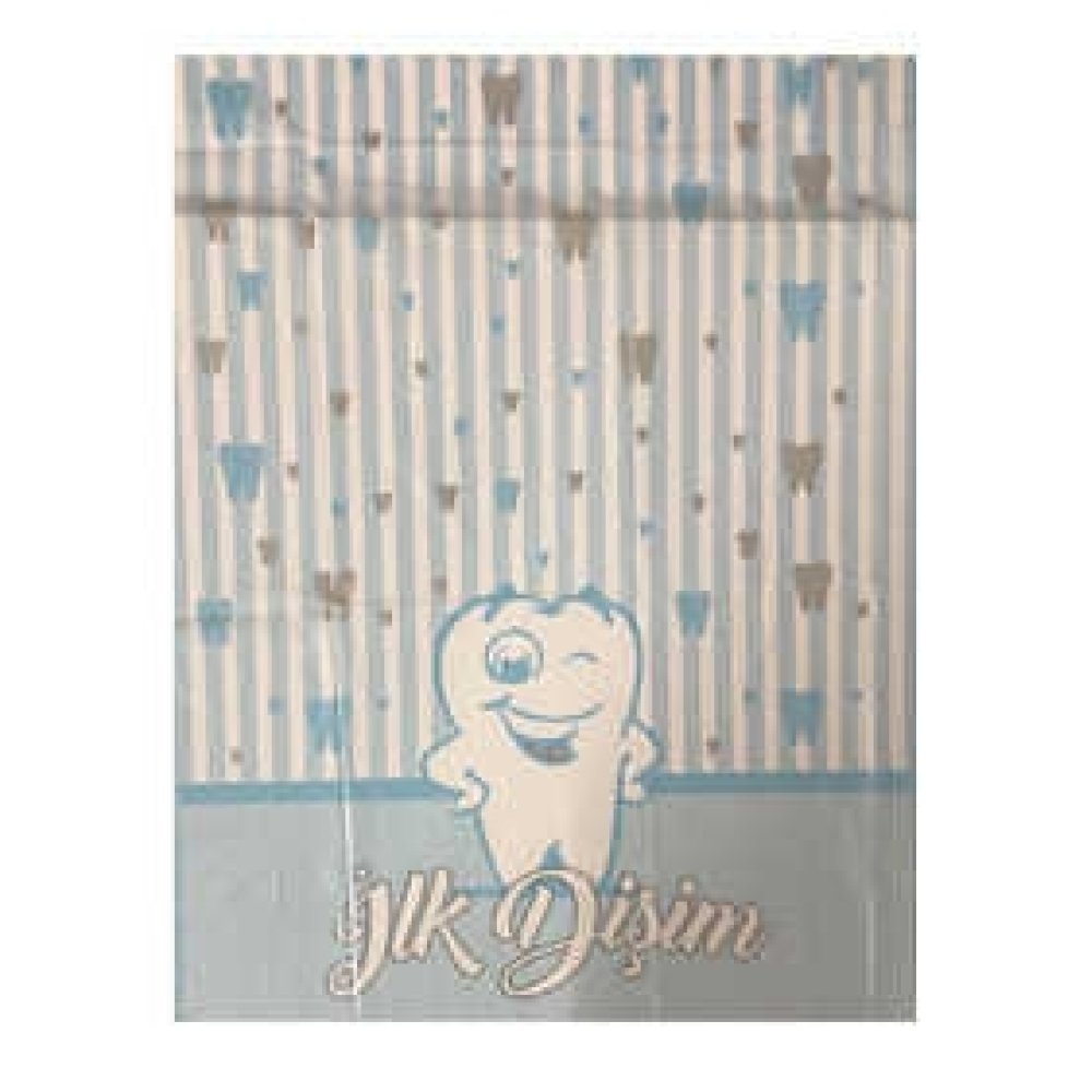 MASA ÖRTÜSÜ İLK DİŞİM MAVİ 120X180 CM PK:1-200