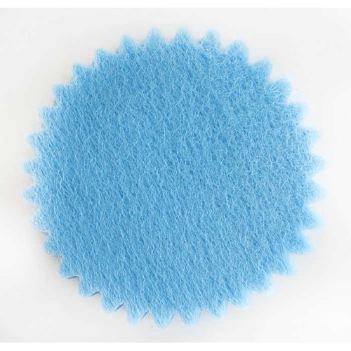 ORGANZE FİLELİ YUVARLAK 24 CM MAVİ P100-100