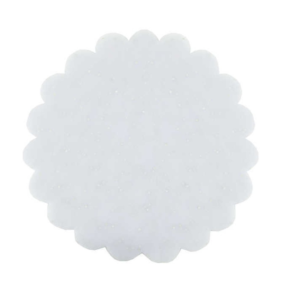 ORGANZE TAŞLI 24 cm BEYAZ P100-100