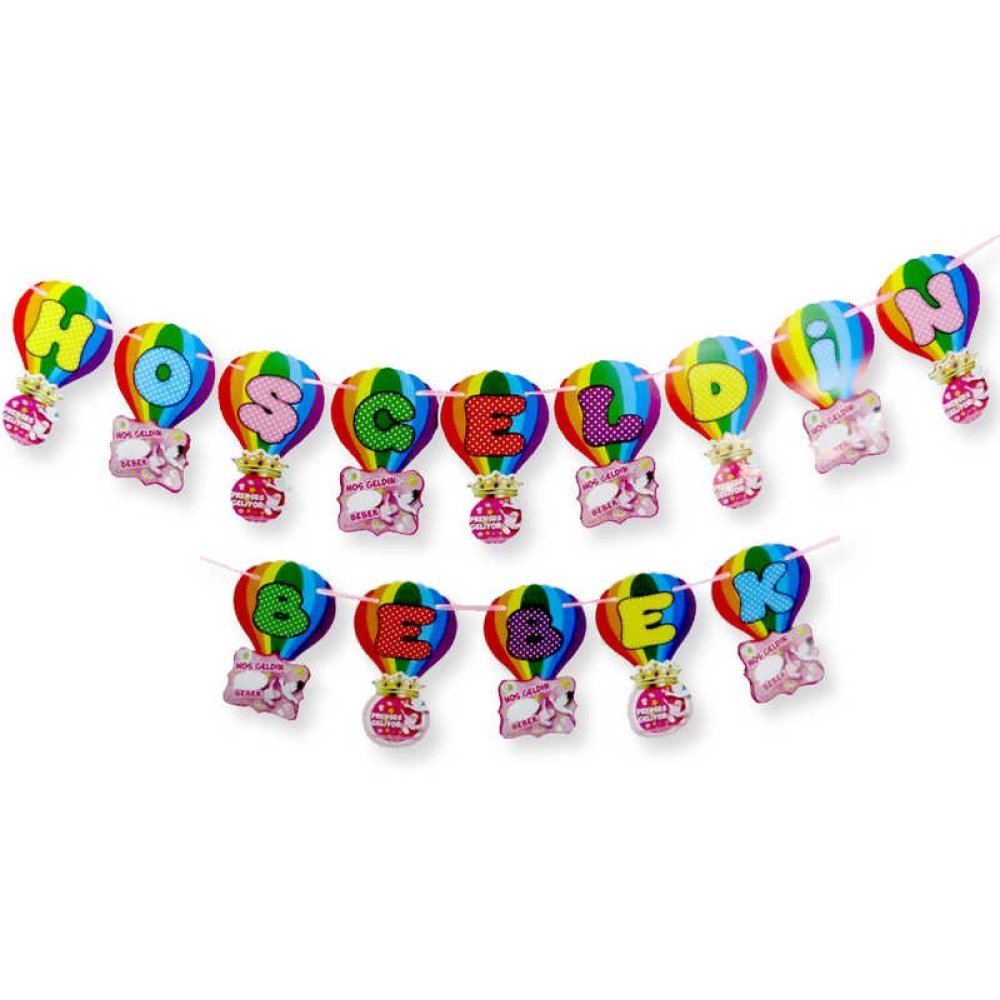ORTA SÜS HOŞGELDİN BEBEK PRENSES PEMBE PK:10-300