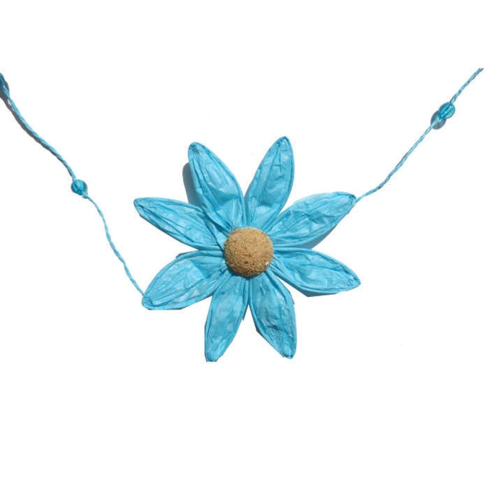 SÜS PAPATYA ÇİÇEĞİ 5 Lİ MAVİ P1-240