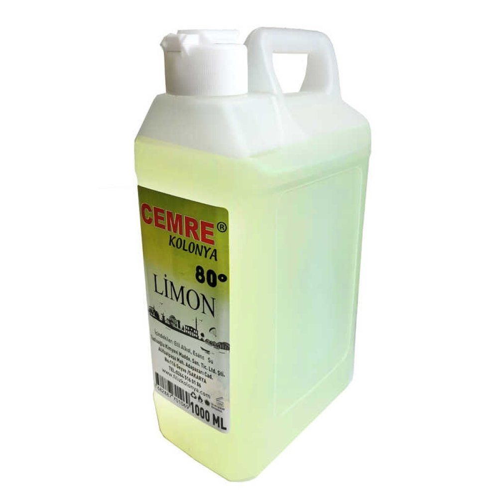 Toptan 1 Litre Limon Kolonyası