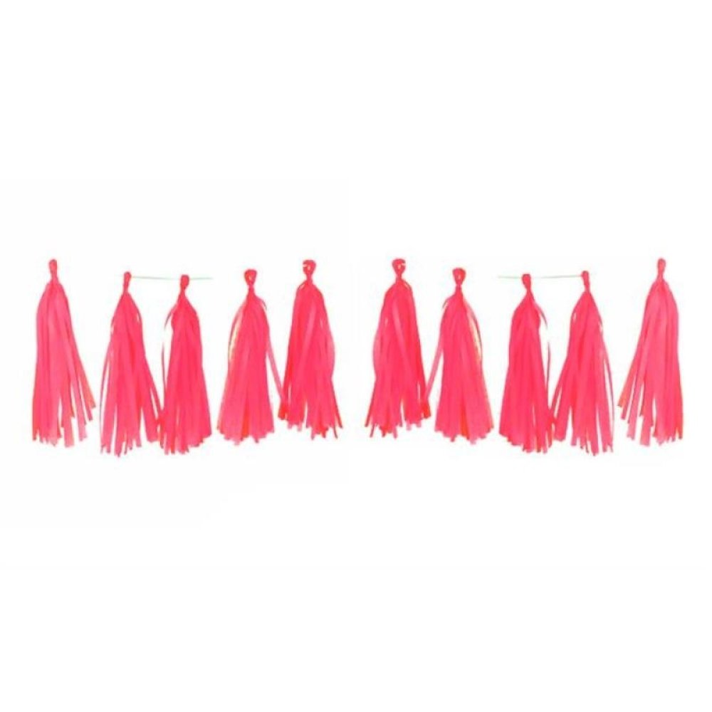 Toptan 23 Nisan Süsleri İpe Dizili Ponpon Süs