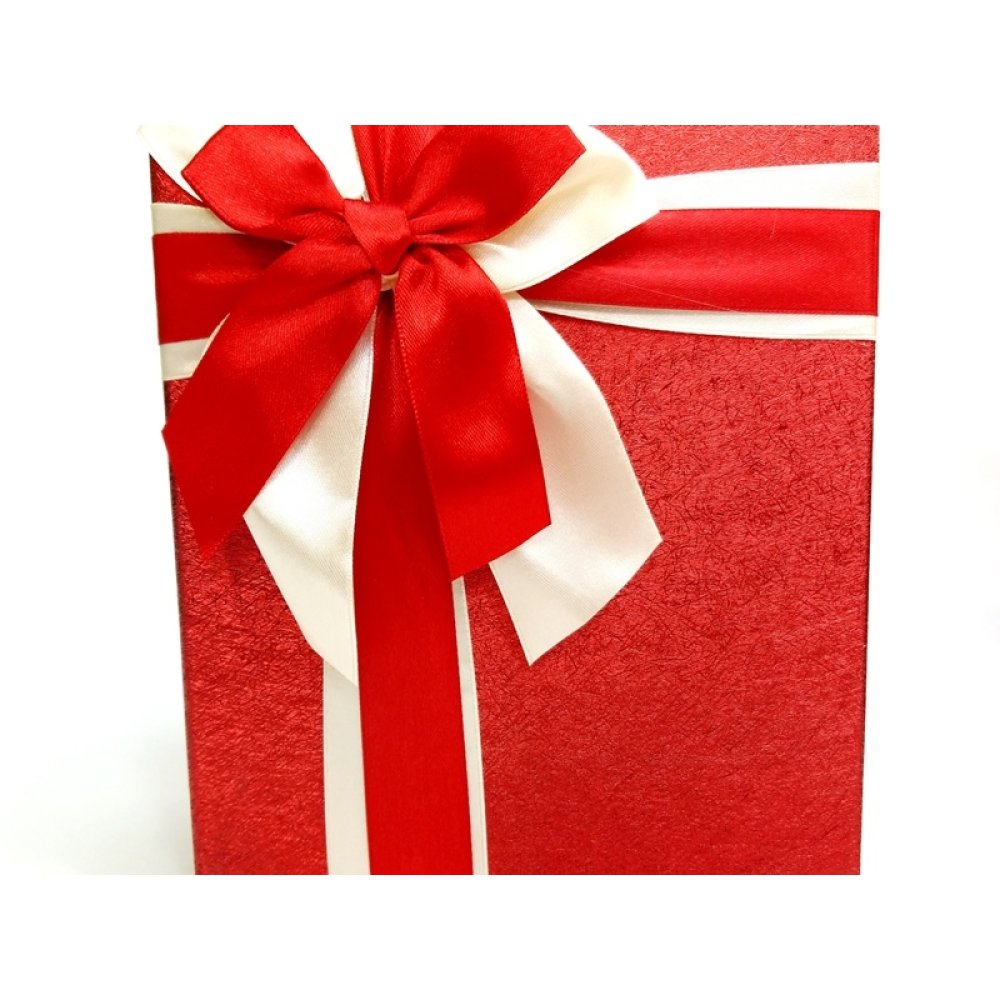 Toptan 3 lü Dikdörtgen Kırmızı Hediye Kutuları