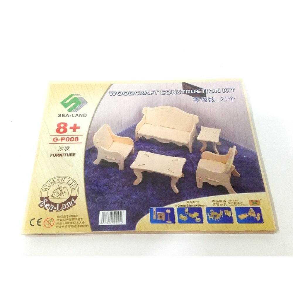 Toptan 3D Ahşap Puzzle Maket