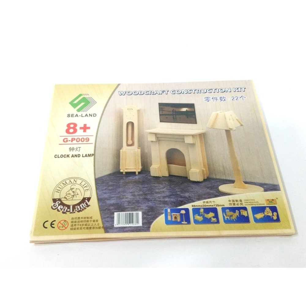 Toptan 3D Boyutlu Ahşap Puzzle Maket