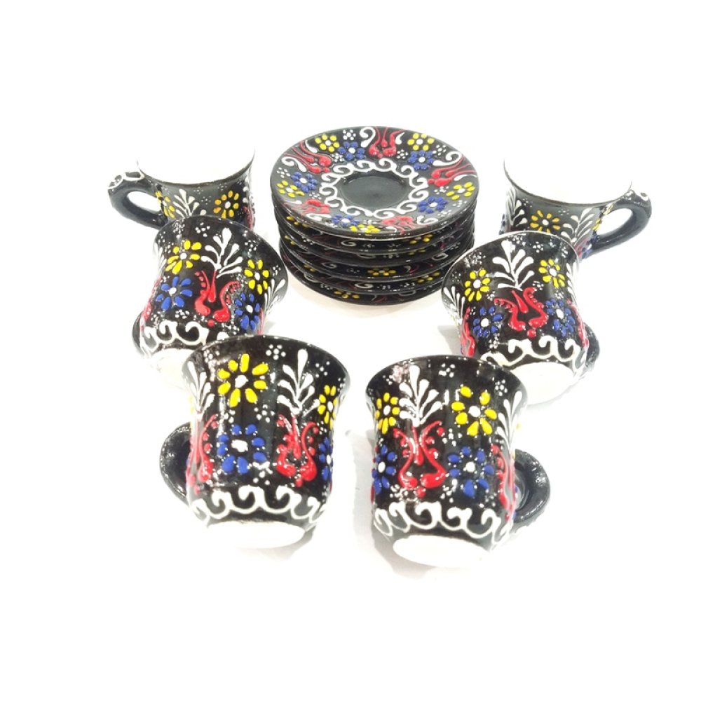 Toptan 6'lı Kahve Fincan Takımı