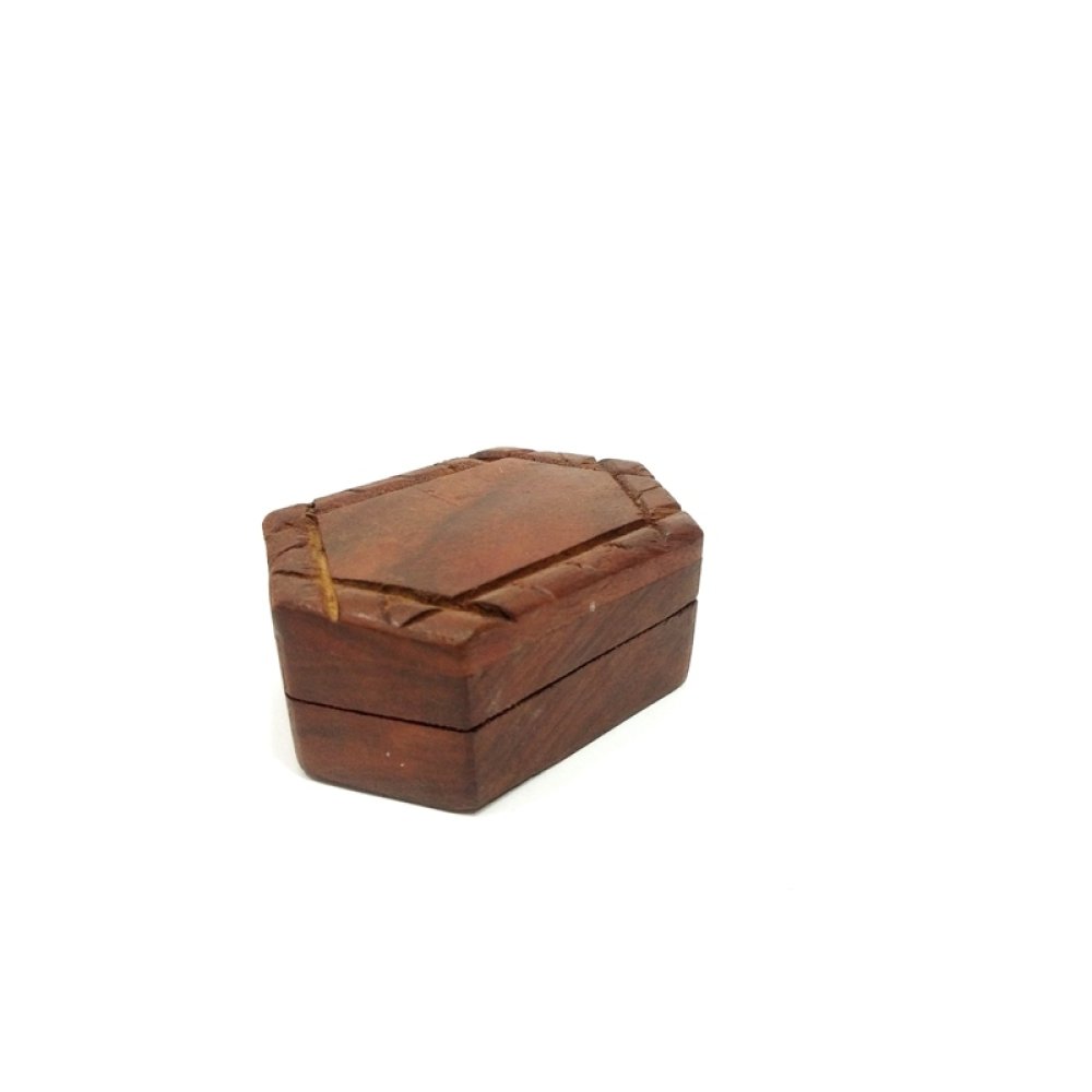 Toptan Ahşap Altıgen Sandık Kutu