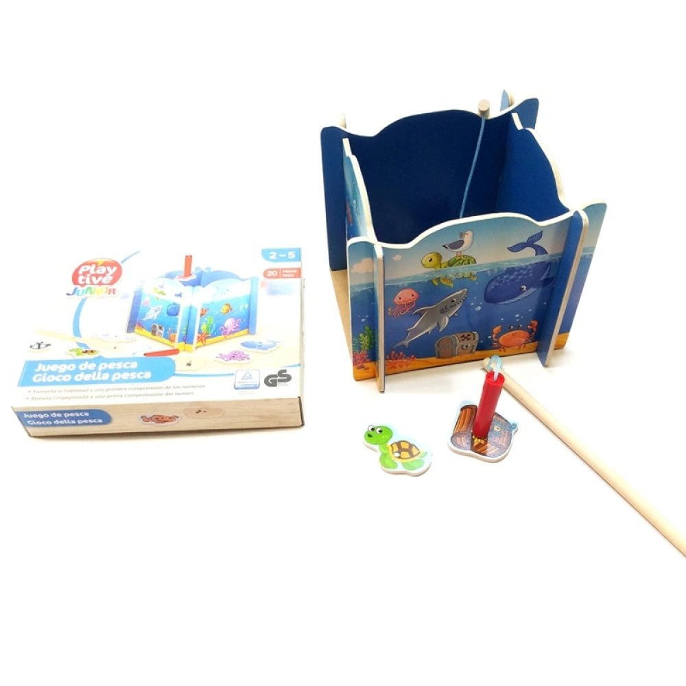 Toptan Ahşap Balık Tutma Oyuncağı