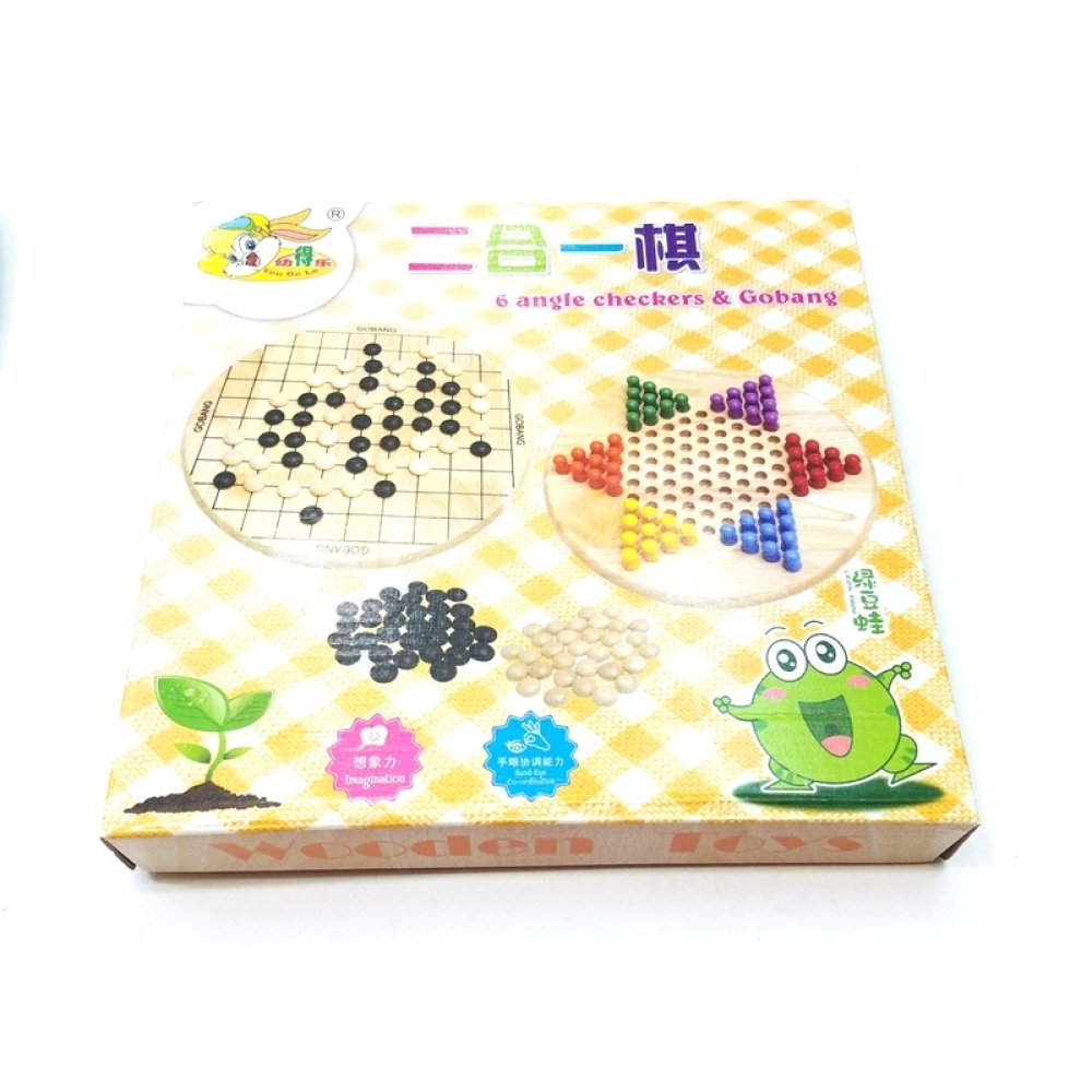 Toptan Ahşap Çin Daması Gobang Oyuncak