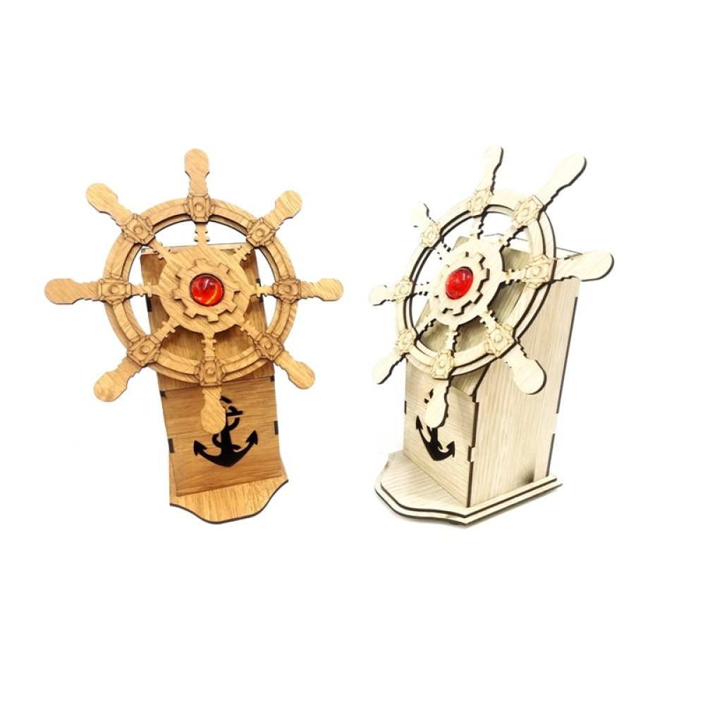 Toptan Ahşap Dümen Müzik Kutusu