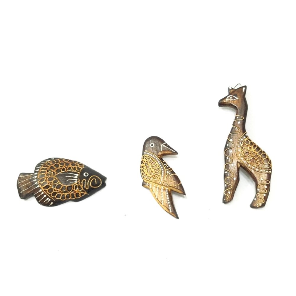 Toptan Ahşap Endonezya Tasarım Magnet