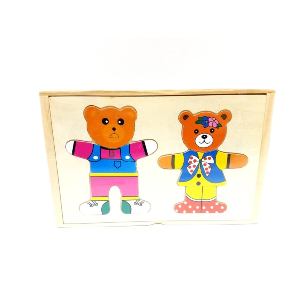 Toptan Ahşap Giydirme Oyuncak