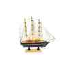 Toptan Ahşap Hediyelik Eşya Yelkenli Gemi 24 cm