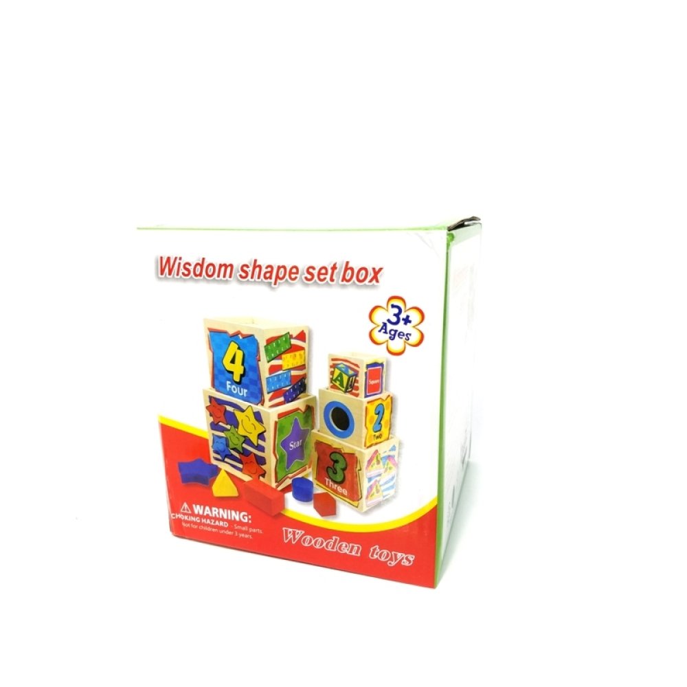 Toptan Ahşap İç içe Geçen Küpler