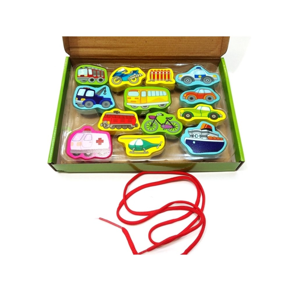 Toptan Ahşap İpe Dizme Oyunu