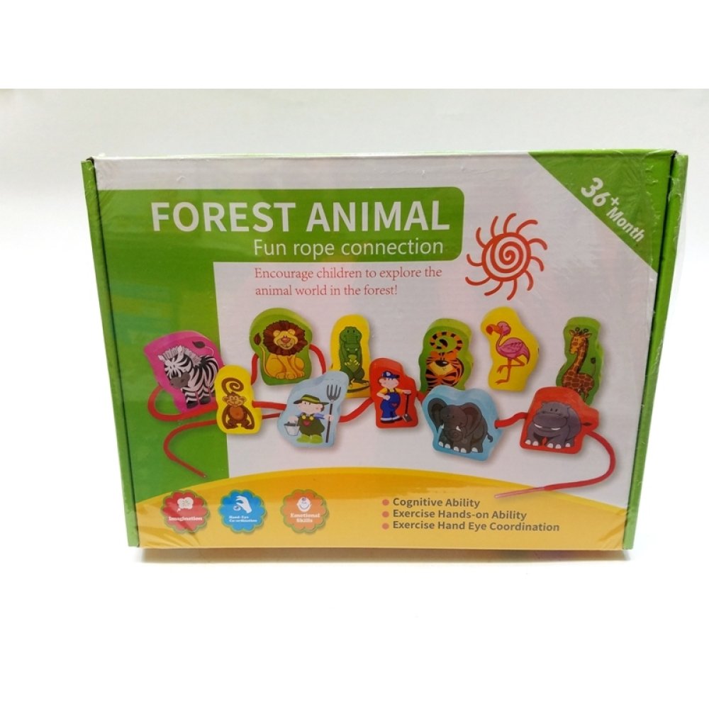 Toptan Ahşap İpe Dizme Oyunu