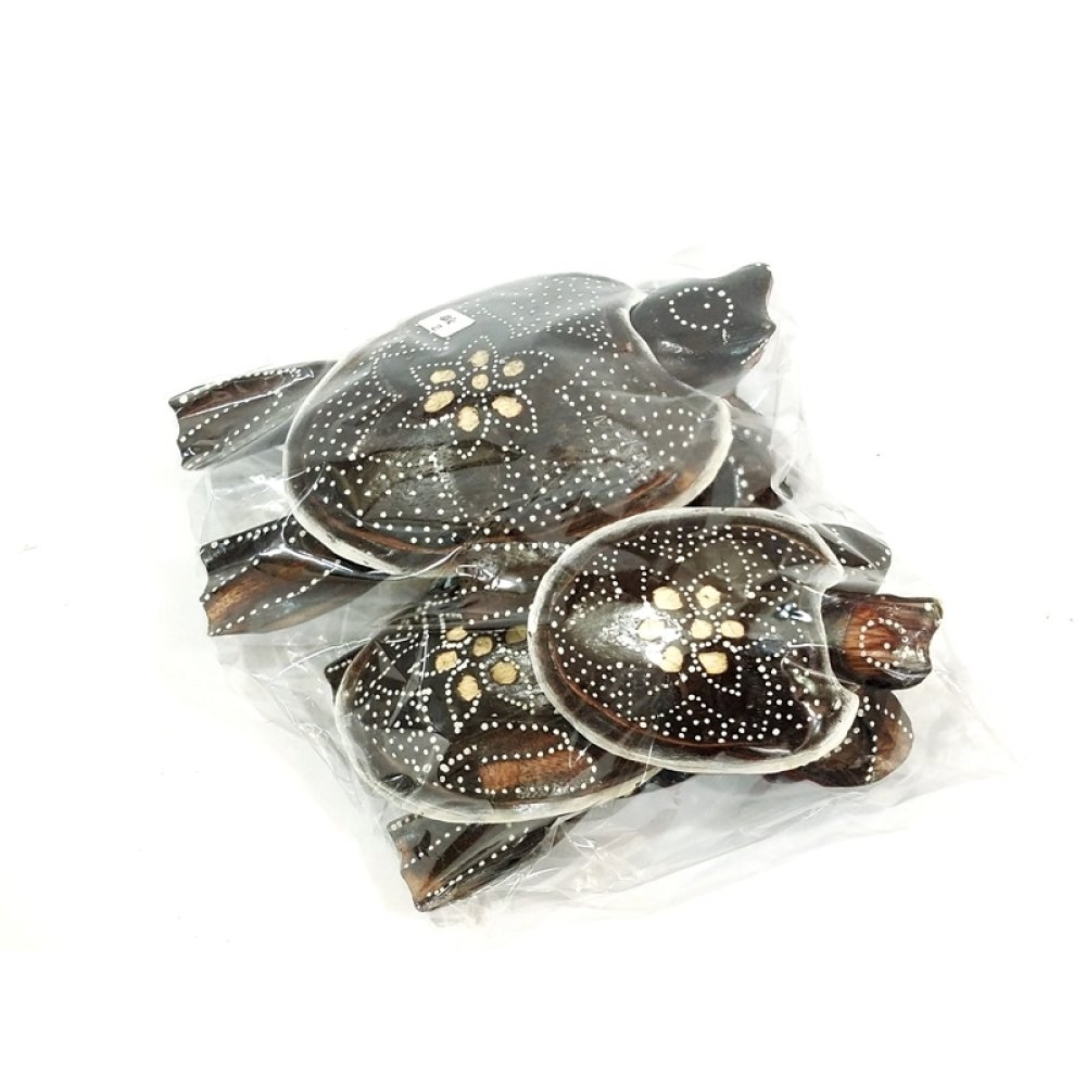 Toptan Ahşap Kaplumbağa Küllük Seti