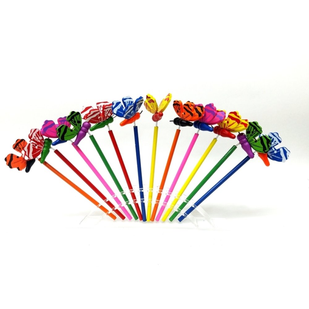 Toptan Ahşap Kelebek Kurşun Kalem