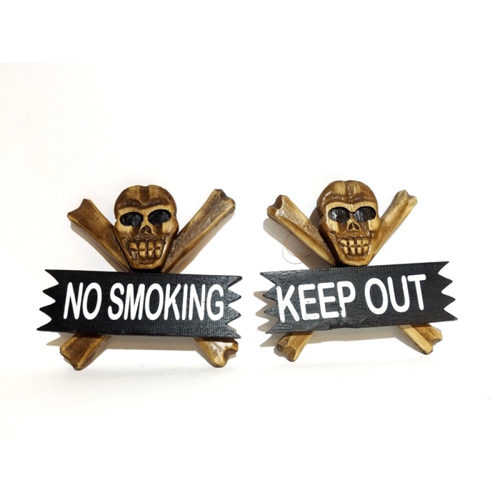 Toptan Ahşap Kuru Kafa Duvar Süsleri Küçük Boy