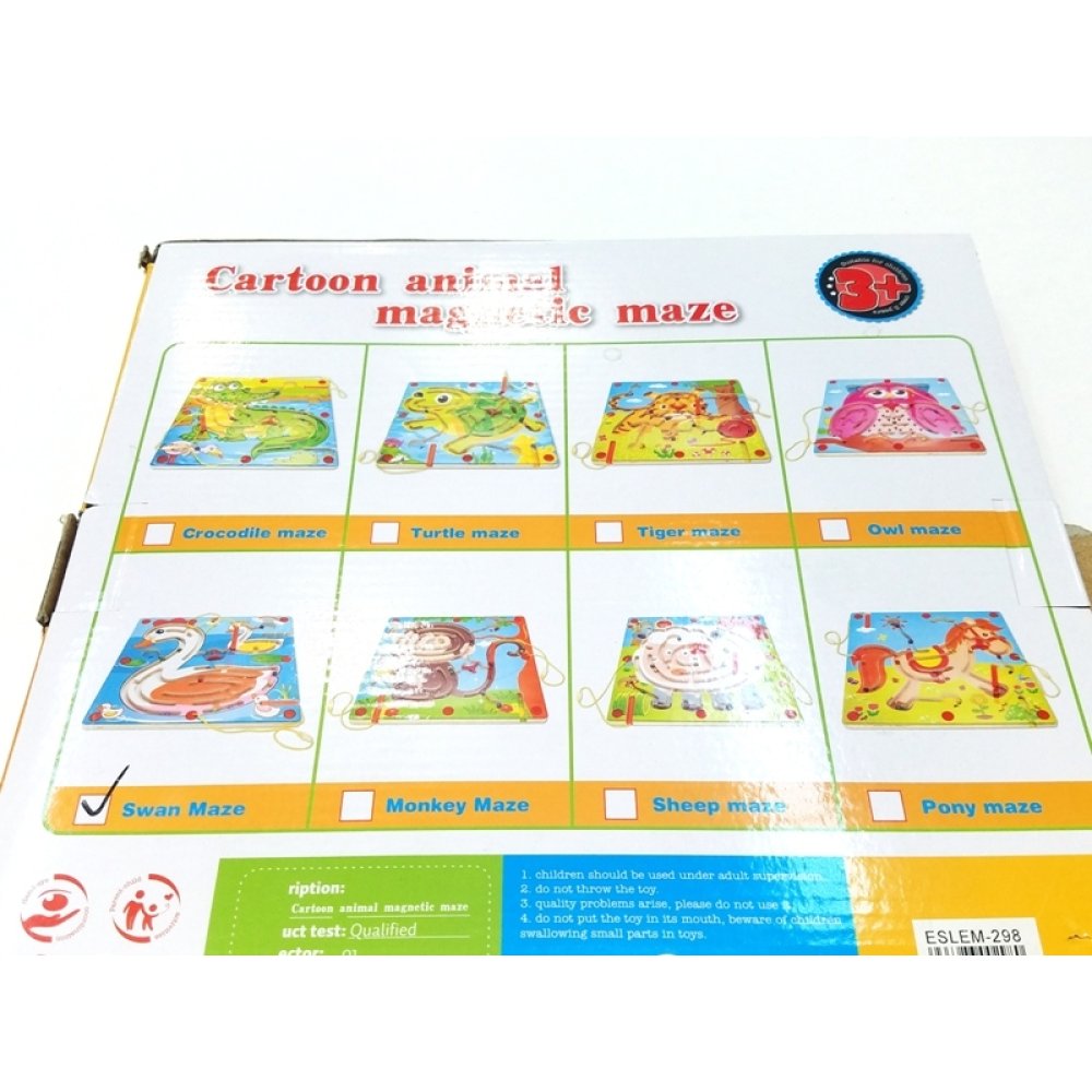 Toptan Ahşap Labirent Zeka Oyuncağı