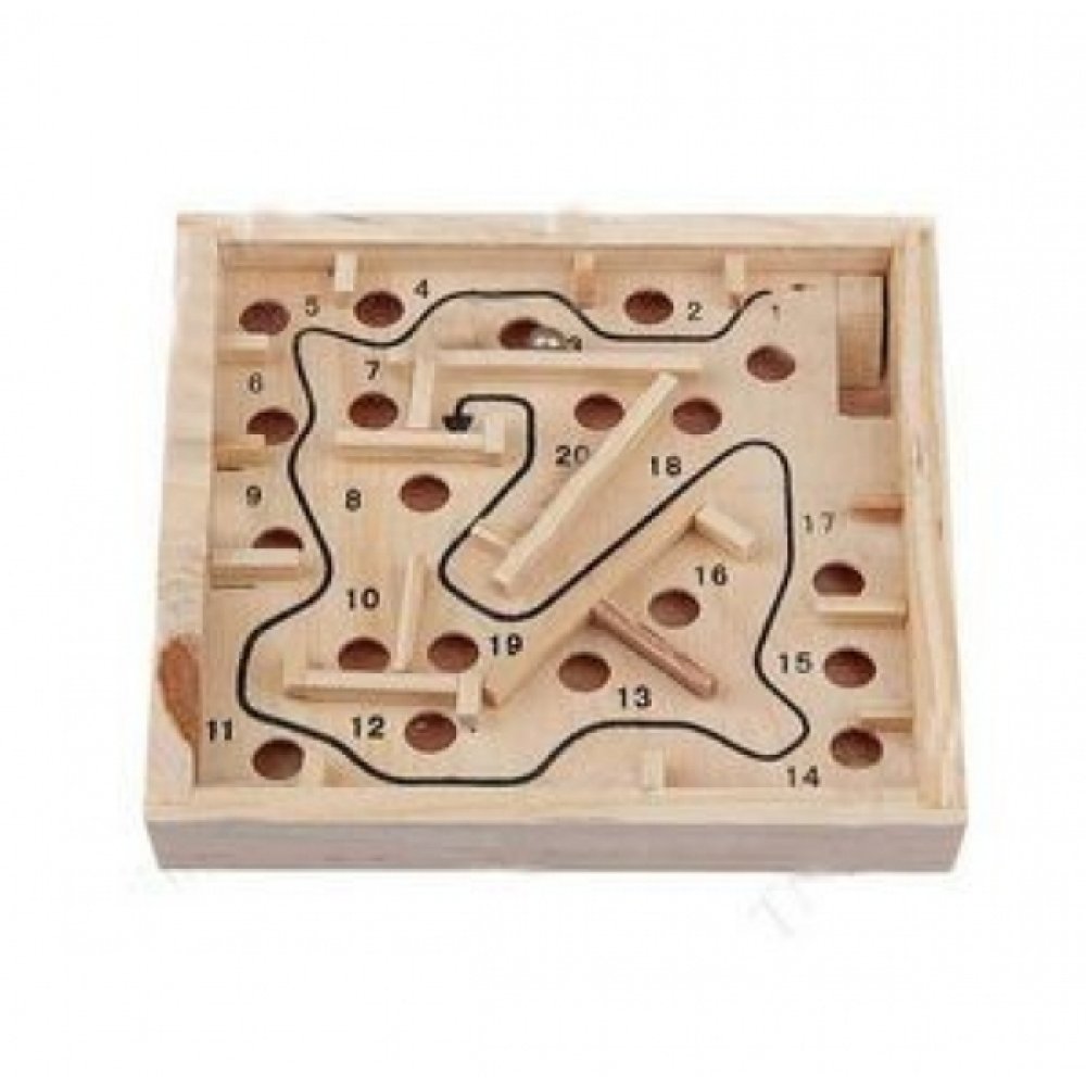 Toptan Ahşap Labirent Zeka Oyunu