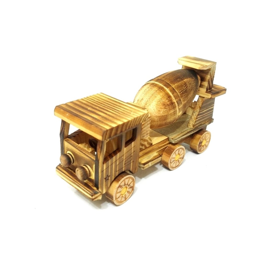 Toptan Ahşap Mikser Kamyon Oyuncak