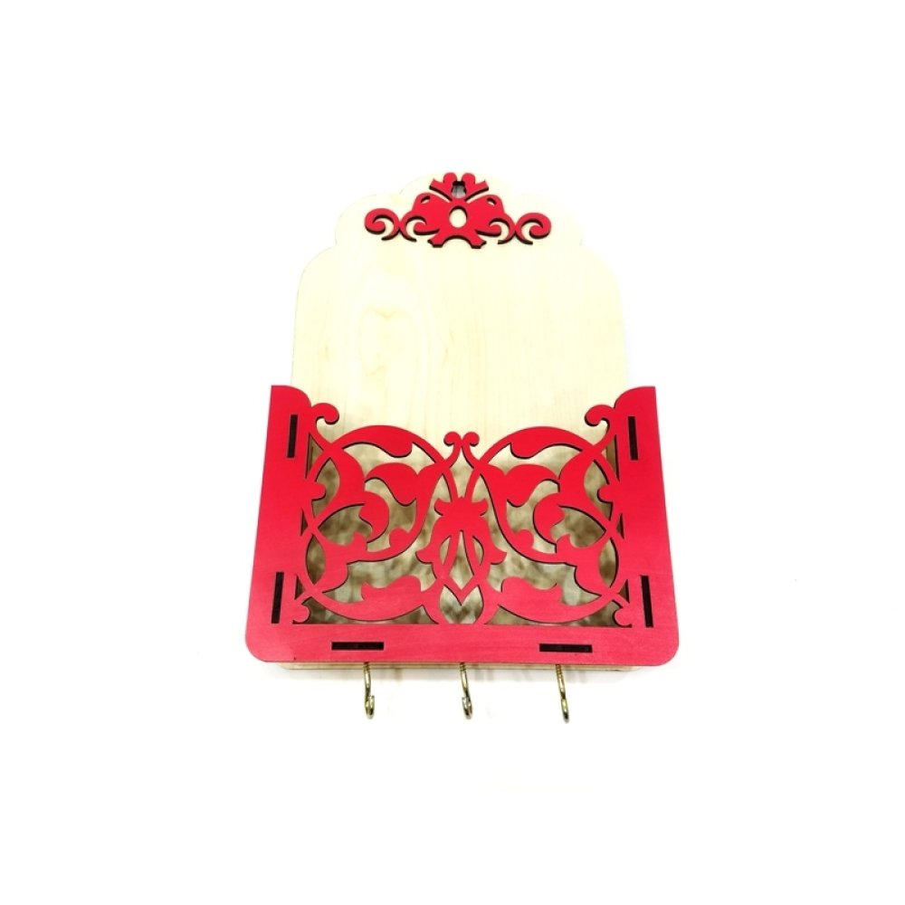 Toptan Ahşap Oyma Anahtarlık Askısı