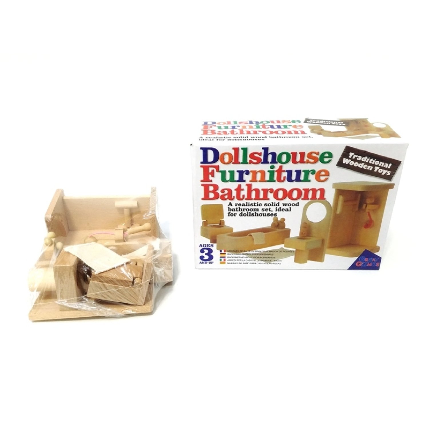 Toptan Ahşap Oyuncak Minyatür Ev Mobilya Seti