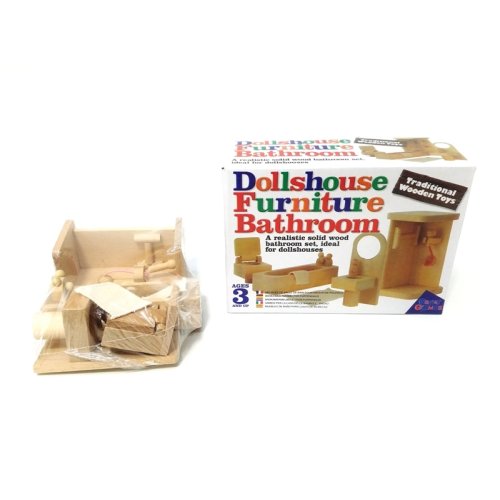 Toptan Ahşap Oyuncak Minyatür Ev Mobilya Seti