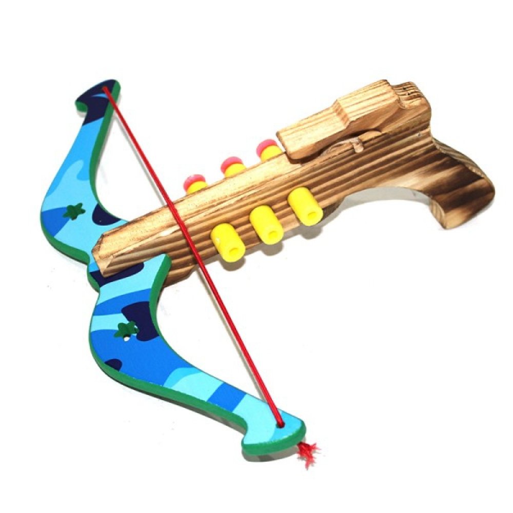 Toptan Ahşap Renkli Ok Yay Seti