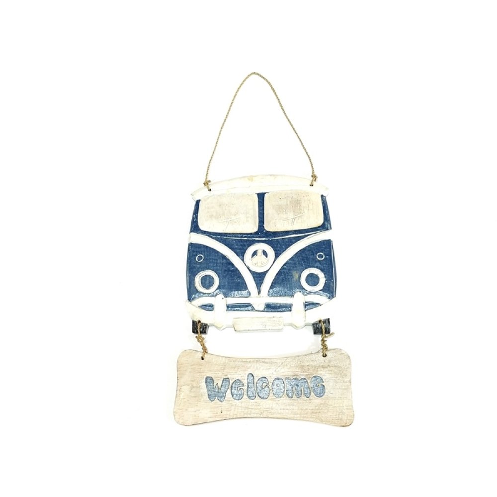 Toptan Ahşap Welcome Kapı Süsü