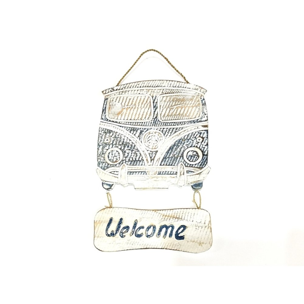 Toptan Ahşap Welcome Kapı Süsü