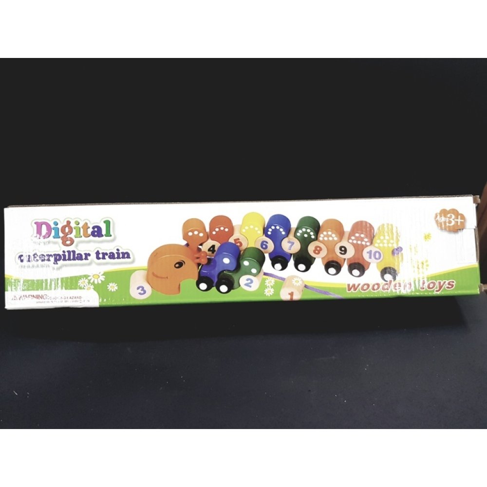 Toptan Ahşap Yapboz Puzzle Tren