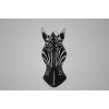 Toptan Ahşap Zebra Kafası Mask